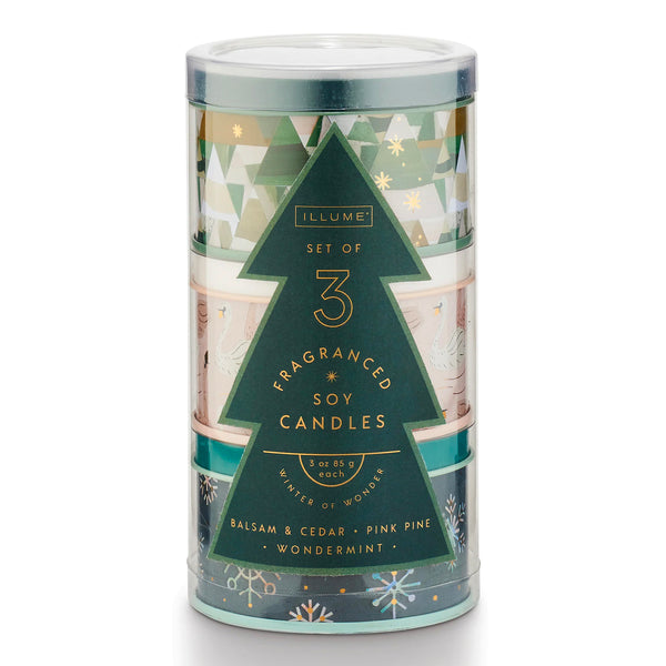 ILLUME Balsam & Cedar Vanity Tin Candle