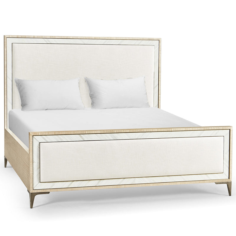 Jonathan Charles Water Tideline King Upholstered Bed