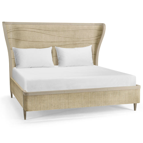 Jonathan Charles Water Seiche Woven King Bed