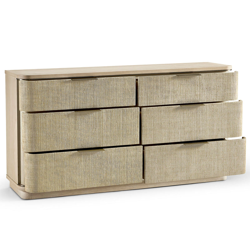 Jonathan Charles Water Seiche Woven Dresser