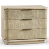 Jonathan Charles Water Seiche Woven Nightstand