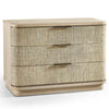 Jonathan Charles Water Seiche Woven Nightstand