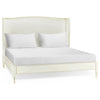 Jonathan Charles Antisolar Upholstered Shelter King Bed