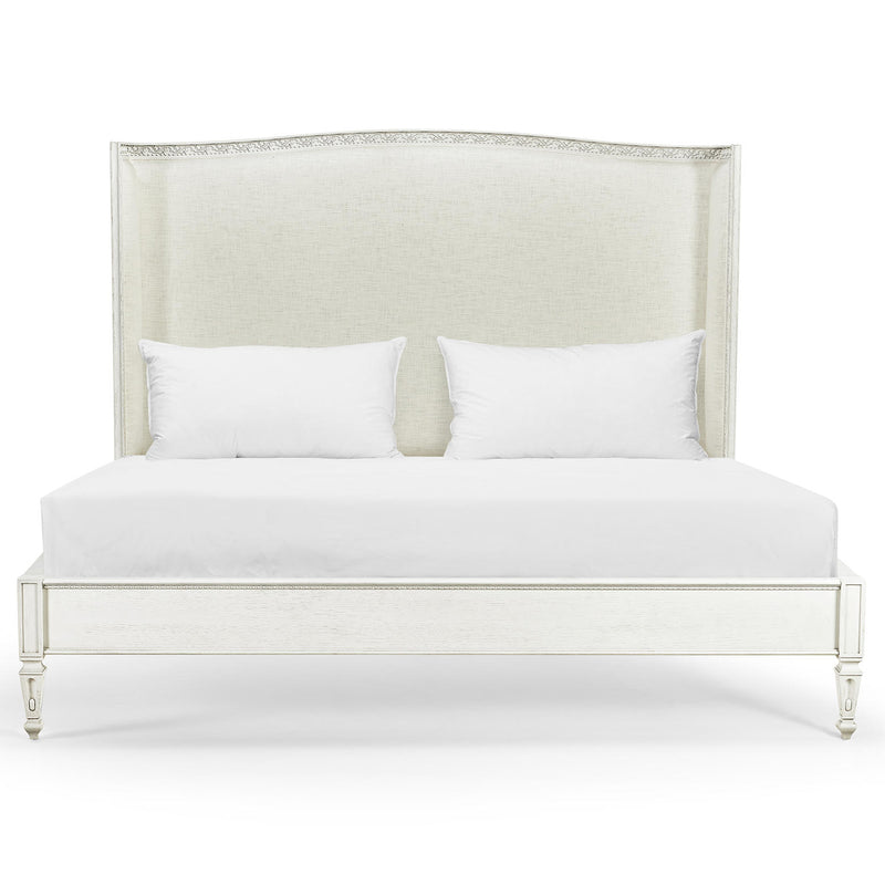 Jonathan Charles Antisolar Upholstered Shelter King Bed