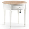 Jonathan Charles Anvil Round End Table