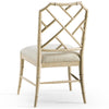 Jonathan Charles Timeless Saros Chippendale Bamboo Side Chair