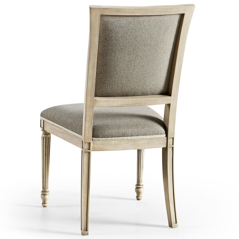 Jonathan Charles Timeless Flare Upholstered Flared Top Side Chair