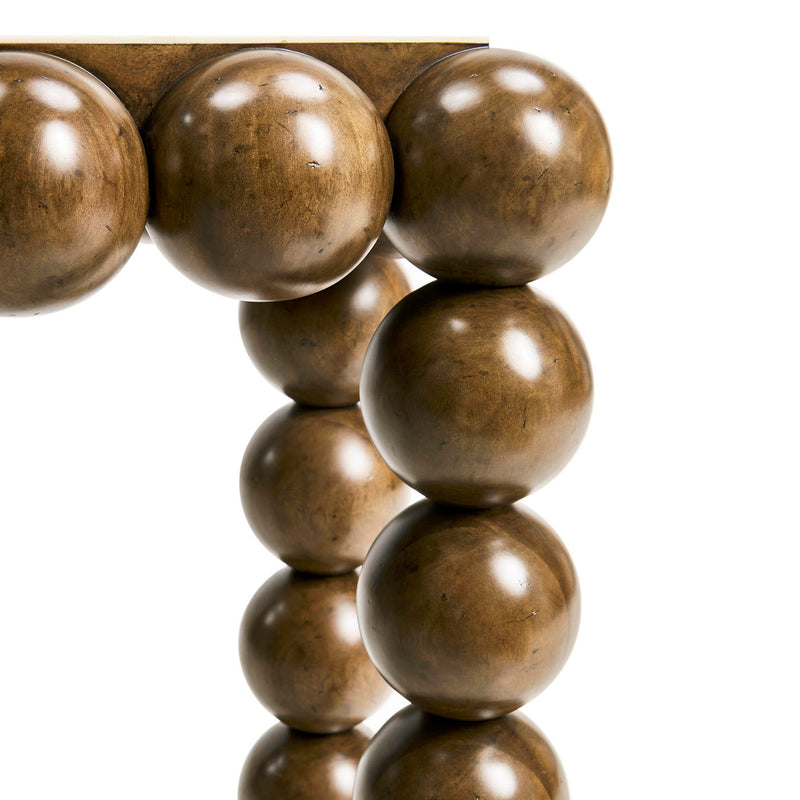 Jonathan Charles Orb Console Table