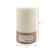 Ivory Pillar Candle Set of 2