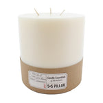 Ivory Pillar Candle Set of 2