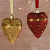 Heart Locket Ornament Set of 3