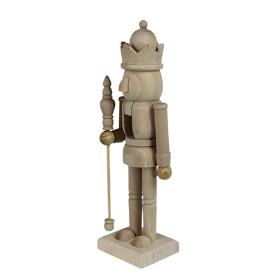 Wooden Nutcracker Sculpture