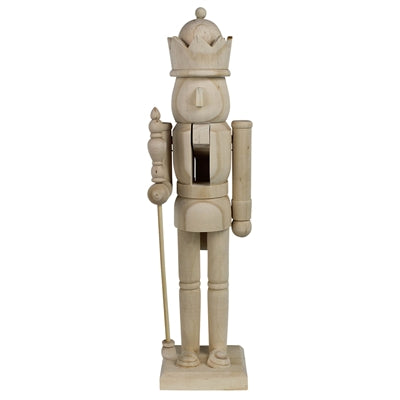 Wooden Nutcracker Sculpture