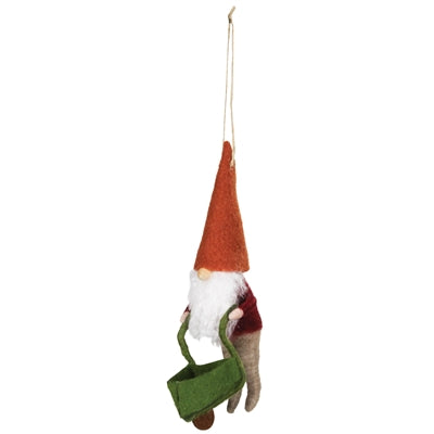 Garden Gnome Ornament Set of 3