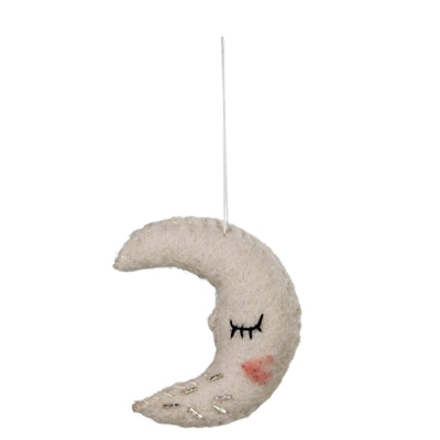 Moon Ornament Set of 3