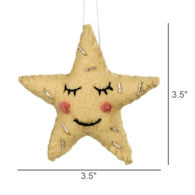 Star Ornament Set of 3