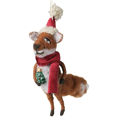 Fox Ornament Set of 3