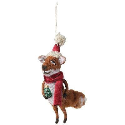 Fox Ornament Set of 3