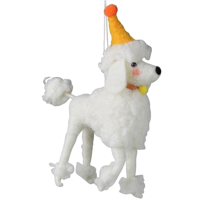 Poodle Ornament Set of 3