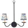 Currey & Co Marble Paper Tapered Chandelier Shade