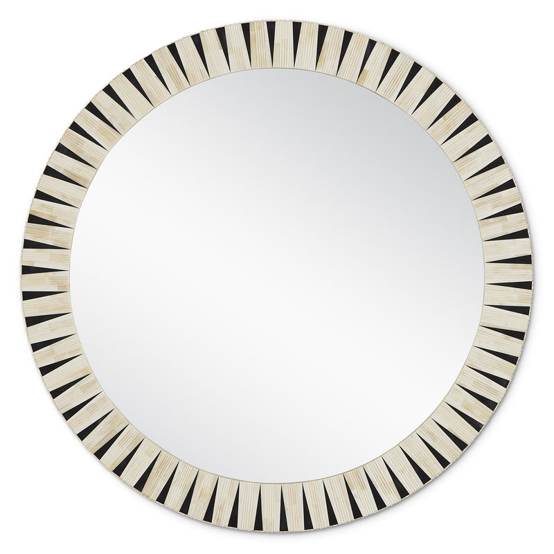 Currey & Co Arvi Round Wall Mirror