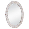 Currey & Co Uma Mother of Pearl Round Mirror