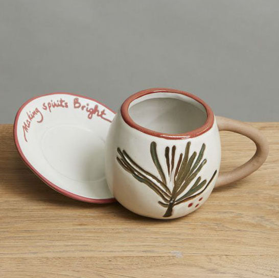 Evergreem Mug & Saucer Set