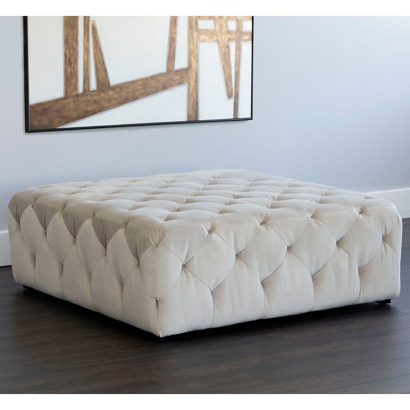 Sunpan Millie Tufted Ottoman