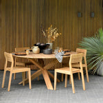 Ethnicraft Circle Outdoor Dining Table