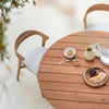 Ethnicraft Circle Outdoor Dining Table