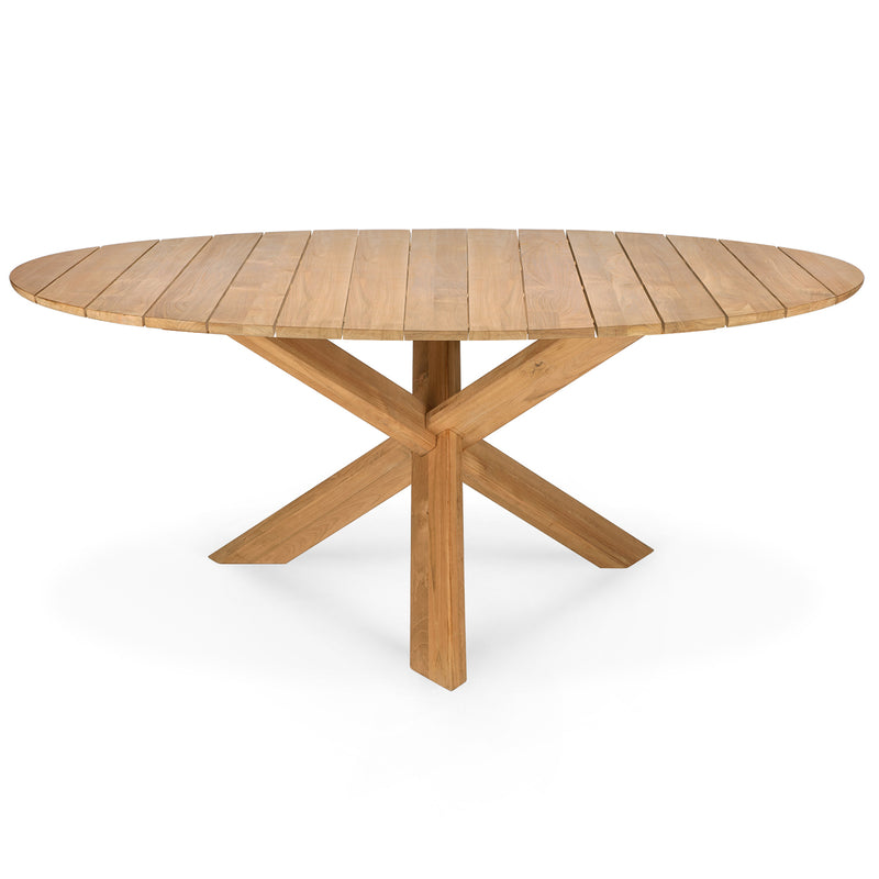 Ethnicraft Circle Outdoor Dining Table