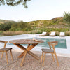 Ethnicraft Circle Outdoor Dining Table