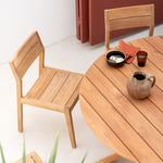 Ethnicraft Circle Outdoor Dining Table