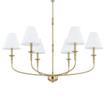 Forty West Barton Brass Chandelier