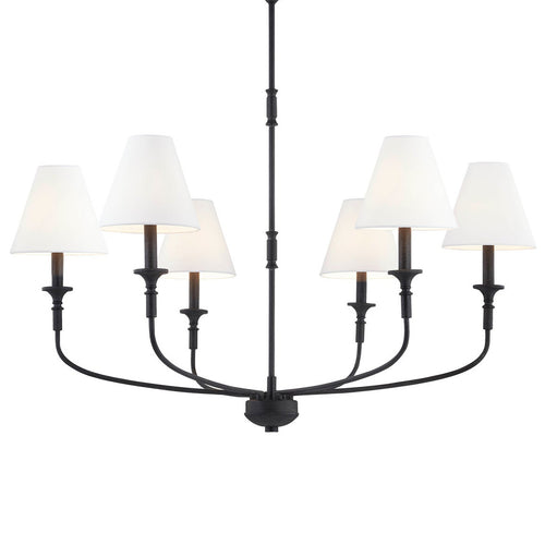 Forty West Barton Black Chandelier