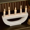 Halfmoon Candelabra Set of 2