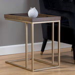 Sunpan Arden C-Shaped End Table