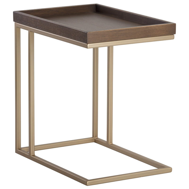 Sunpan Arden C-Shaped End Table