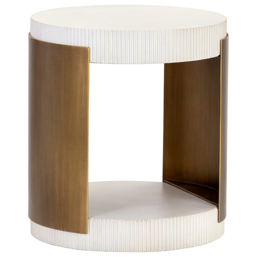 Sunpan Cavette End Table