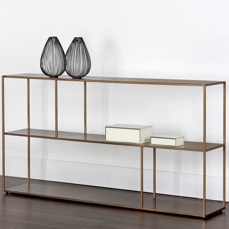 Sunpan Eiffel Low Bookcase