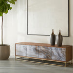 Sunpan Fuentes Media Console And Cabinet