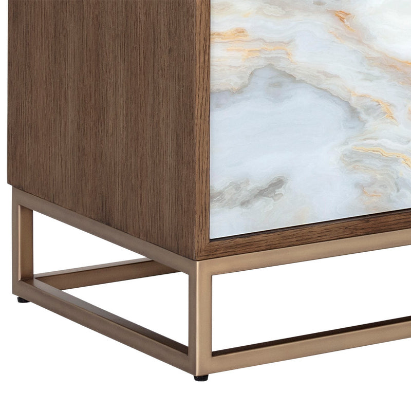 Sunpan Fuentes Media Console And Cabinet