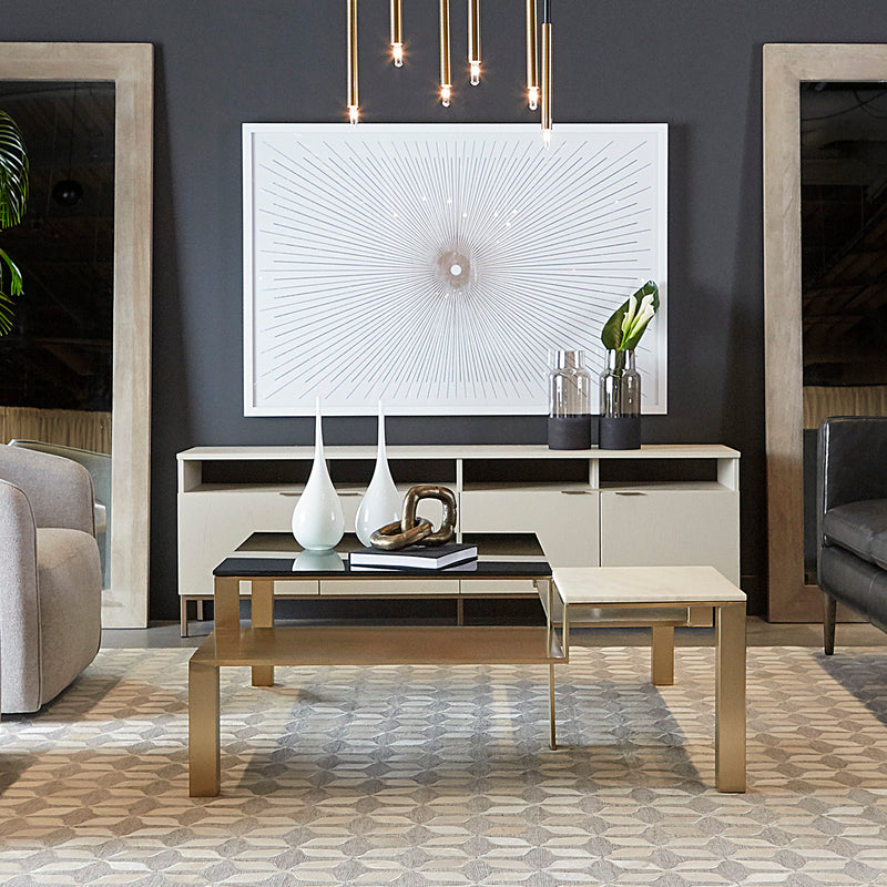 Sunpan Ambrose Modular Media Console And Cabinet