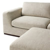 Four Hands Colt 3-Piece Sectional Sofa with Ottoman