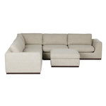 Four Hands Colt 3-Piece Sectional Sofa with Ottoman