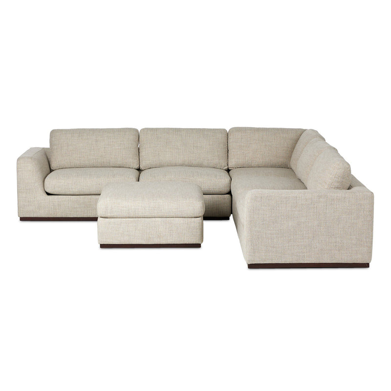 Four Hands Colt 3-Piece Sectional Sofa with Ottoman