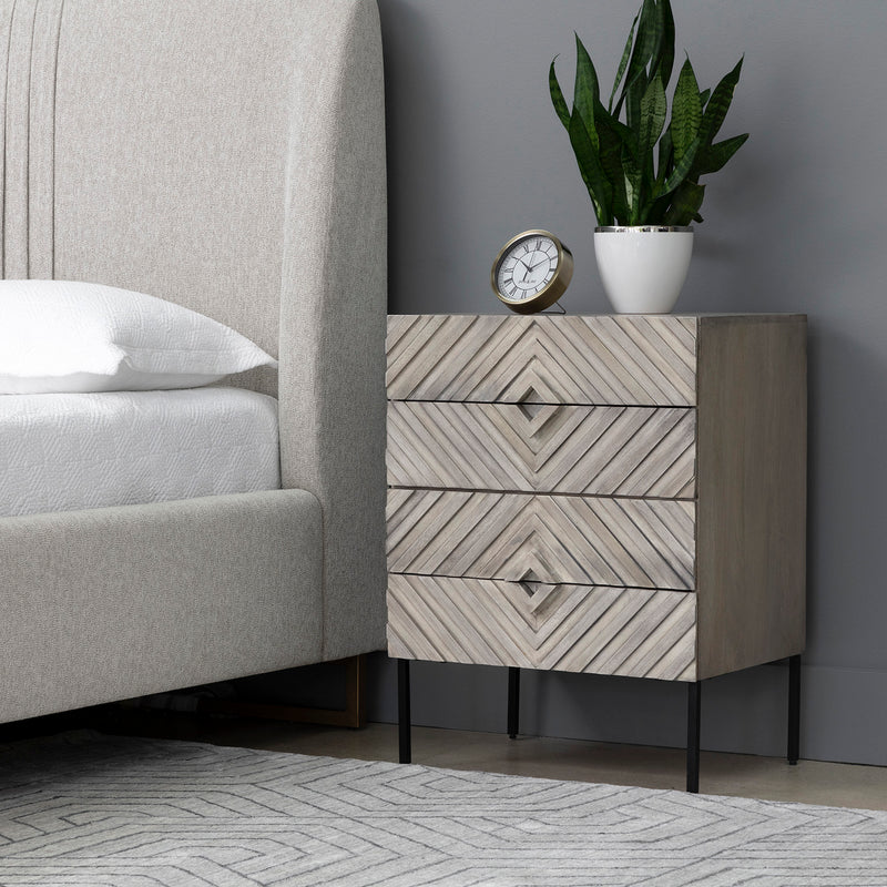 Sunpan Noemi Nightstand Set of 2