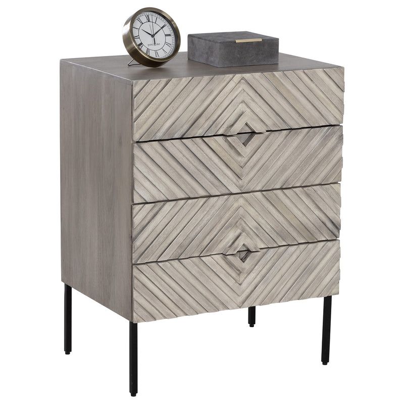 Sunpan Noemi Nightstand Set of 2