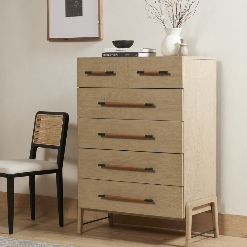 Four Hands Rosedale 6 Drawer Tall Dresser