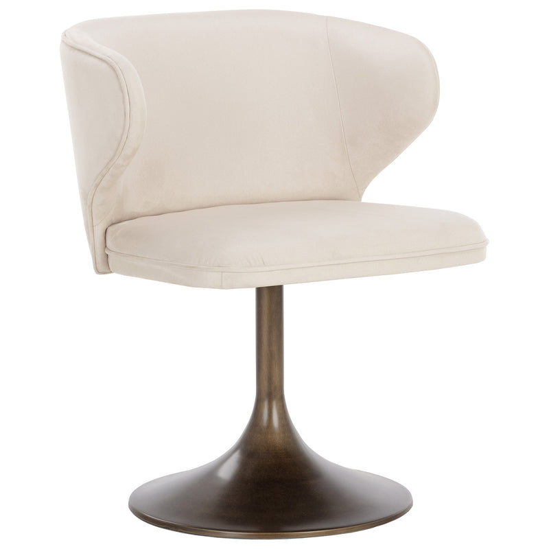 Sunpan Simone Swivel Dining Chair